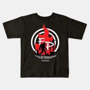 Fireside Paranormal Podcast Kids T-Shirt